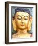 Golden Statue of Buddha Near Swayambhunath, Kathmandu, Nepal, Asia-Lee Frost-Framed Photographic Print