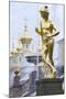 Golden Statue of Hermes (Mercury)-Peter Barritt-Mounted Photographic Print