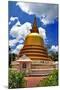 Golden Stupa in Dambulla Sri Lanka-Maugli-l-Mounted Photographic Print