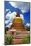 Golden Stupa in Dambulla Sri Lanka-Maugli-l-Mounted Photographic Print