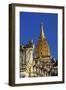 Golden Stupa of Ananda Pahto, Bagan, Myanmar, Indochina-Alain Evrard-Framed Photographic Print