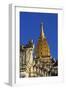 Golden Stupa of Ananda Pahto, Bagan, Myanmar, Indochina-Alain Evrard-Framed Photographic Print