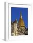 Golden Stupa of Ananda Pahto, Bagan, Myanmar, Indochina-Alain Evrard-Framed Photographic Print
