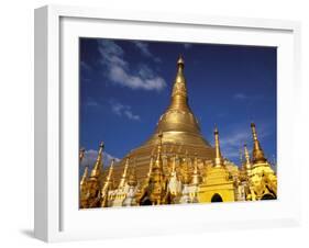 Golden Stupa of Shwedagon Pagoda, Yangon, Myanmar-Inger Hogstrom-Framed Photographic Print