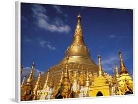 Golden Stupa of Shwedagon Pagoda, Yangon, Myanmar-Inger Hogstrom-Framed Photographic Print