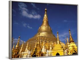 Golden Stupa of Shwedagon Pagoda, Yangon, Myanmar-Inger Hogstrom-Framed Photographic Print