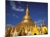 Golden Stupa of Shwedagon Pagoda, Yangon, Myanmar-Inger Hogstrom-Mounted Photographic Print