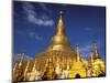 Golden Stupa of Shwedagon Pagoda, Yangon, Myanmar-Inger Hogstrom-Mounted Photographic Print