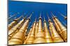 Golden Stupas of Shwe Indein Pagoda over Blue Sky. Indein Village, Inle Lake, Shan State, Myanmar (-Im Perfect Lazybones-Mounted Photographic Print