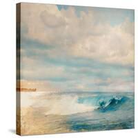 Golden Summer Beach-Matina Theodosiou-Stretched Canvas