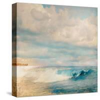 Golden Summer Beach-Matina Theodosiou-Stretched Canvas