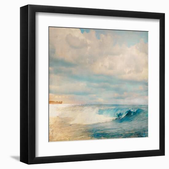 Golden Summer Beach-Matina Theodosiou-Framed Art Print