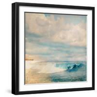 Golden Summer Beach-Matina Theodosiou-Framed Art Print