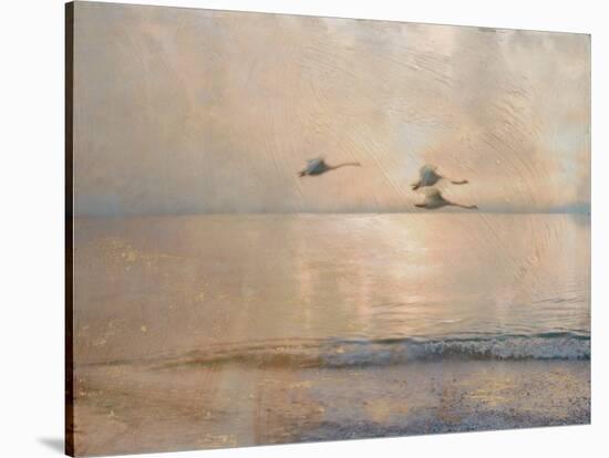 Golden Summer Flight-Matina Theodosiou-Stretched Canvas