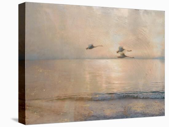 Golden Summer Flight-Matina Theodosiou-Stretched Canvas