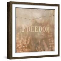 Golden Summer Flock-Matina Theodosiou-Framed Art Print