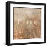 Golden Summer Flock-Matina Theodosiou-Framed Art Print