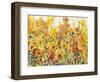 Golden Summer Garden I-null-Framed Art Print