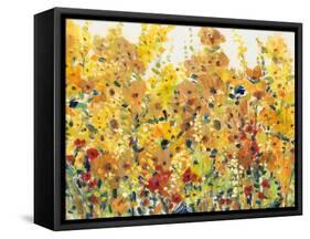 Golden Summer Garden I-null-Framed Stretched Canvas