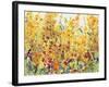 Golden Summer Garden II-null-Framed Art Print