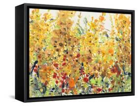 Golden Summer Garden II-null-Framed Stretched Canvas