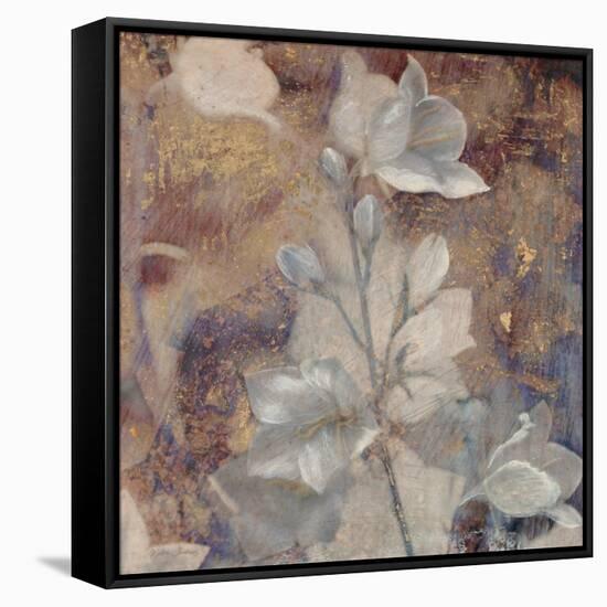 Golden Summer Garden-Matina Theodosiou-Framed Stretched Canvas