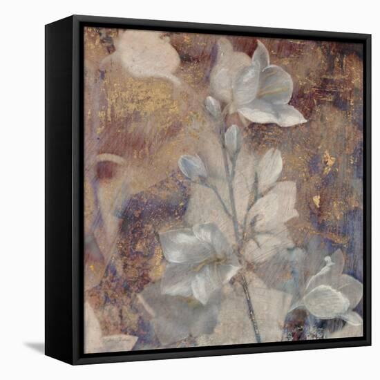 Golden Summer Garden-Matina Theodosiou-Framed Stretched Canvas