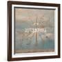 Golden Summer Shoreline-Matina Theodosiou-Framed Art Print