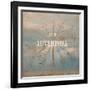 Golden Summer Shoreline-Matina Theodosiou-Framed Art Print