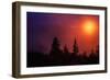 Golden Sun and Mist from Cadillac Mountain Acadia-Vincent James-Framed Photographic Print