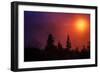 Golden Sun and Mist from Cadillac Mountain Acadia-Vincent James-Framed Photographic Print