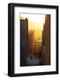 Golden Sunlight Shining Through the Streets Just before Sunset in the Town of Nkob-Lee Frost-Framed Photographic Print