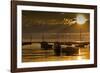 Golden Sunrise Chicago-Steve Gadomski-Framed Photographic Print