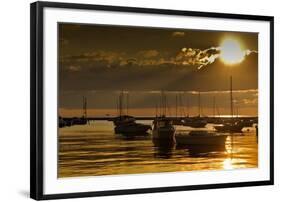 Golden Sunrise Chicago-Steve Gadomski-Framed Photographic Print