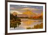 Golden Sunrise, Oxbow, Grand Teton National Park, Wyoming, USA-Michel Hersen-Framed Photographic Print