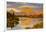 Golden Sunrise, Oxbow, Grand Teton National Park, Wyoming, USA-Michel Hersen-Framed Photographic Print