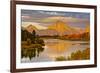 Golden Sunrise, Oxbow, Grand Teton National Park, Wyoming, USA-Michel Hersen-Framed Premium Photographic Print