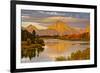 Golden Sunrise, Oxbow, Grand Teton National Park, Wyoming, USA-Michel Hersen-Framed Premium Photographic Print