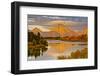 Golden Sunrise, Oxbow, Grand Teton National Park, Wyoming, USA-Michel Hersen-Framed Photographic Print