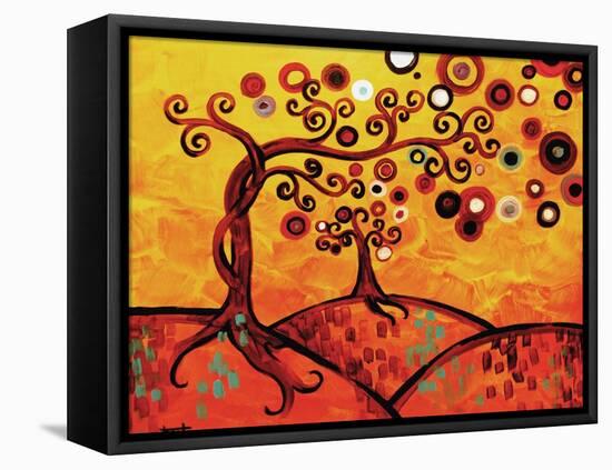 Golden Sunrise-Natasha Wescoat-Framed Stretched Canvas