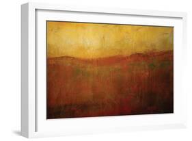 Golden Sunrise-null-Framed Art Print