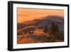 Golden Sunset Burn at Mount Tamalpais, Marin County-Vincent James-Framed Photographic Print