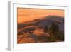 Golden Sunset Burn at Mount Tamalpais, Marin County-Vincent James-Framed Photographic Print