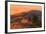 Golden Sunset Burn at Mount Tamalpais, Marin County-Vincent James-Framed Photographic Print