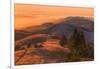 Golden Sunset Burn at Mount Tamalpais, Marin County-Vincent James-Framed Photographic Print