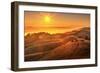 Golden Sunset Landscaper at Mount Tampalais, Marin-Vincent James-Framed Photographic Print