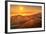 Golden Sunset Landscaper at Mount Tampalais, Marin-Vincent James-Framed Photographic Print