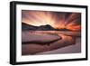 Golden Sunset-Jaroslav Zakravsky-Framed Art Print