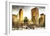 Golden Sunset-Philippe Hugonnard-Framed Giclee Print