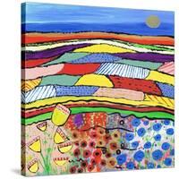 Golden Sunset-Caroline Duncan-Stretched Canvas